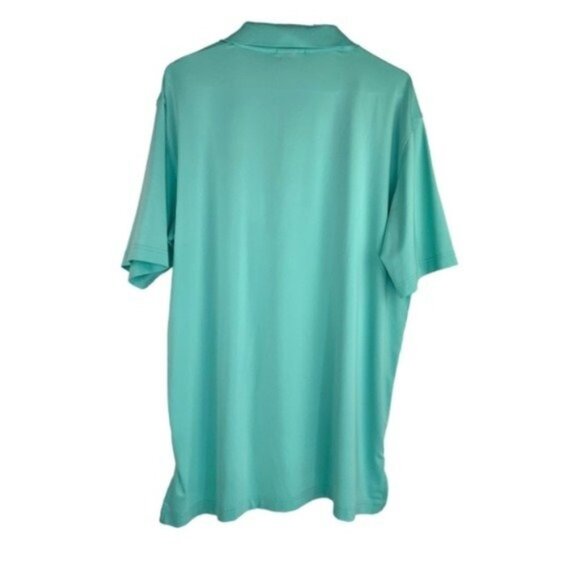 Peter Millar Summer Comfort Polo in Mint Green Short Sleeve Shirt Top - Picture 5 of 5